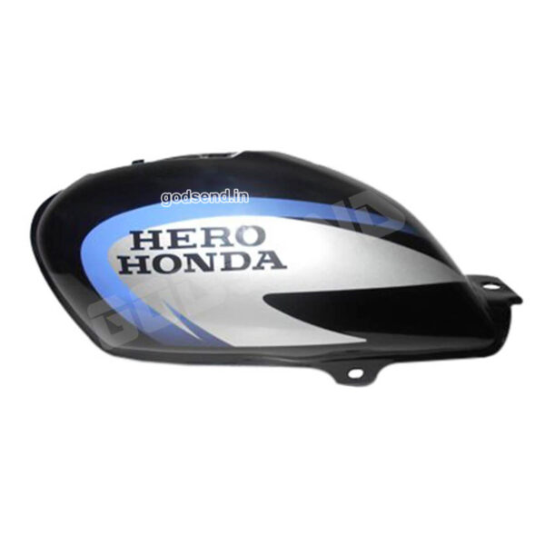 Godsend Hero Honda Splendor Plus Petrol Tank Price Splendor Plus Fuel Tank Black Silver Blue Sticker