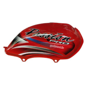 GodSend Hero Passion Pro Fuel Tank Red New Model Passion Pro Petrol Tank Red Color