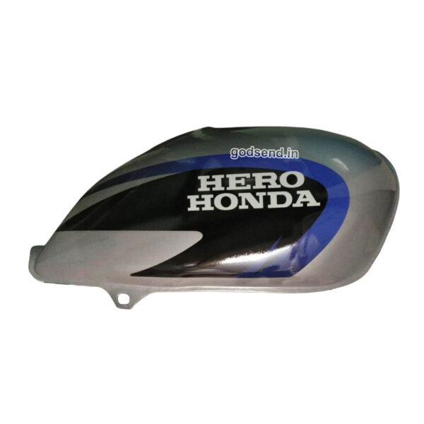Godsend Hero Honda Splendor Plus Fuel Tank Price Splendor Plus Petrol Tank Silver Black Blue Sticker